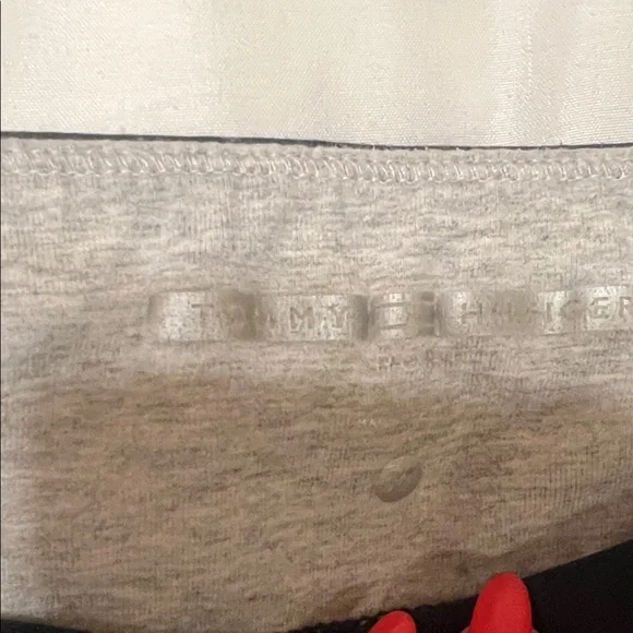 Tommy Hilfiger Black and Yellow Leggings size medium - Picture 2 of 6